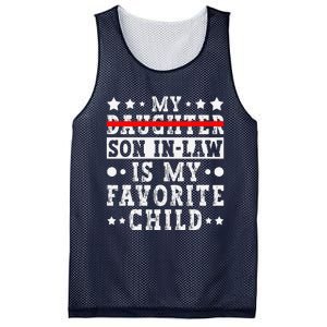 My Son In Law Is My Favorite Child Replaced Daughter Funny Mesh Reversible Basketball Jersey Tank