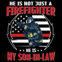 My Son In Law Is A Firefighter Proud Cooling Performance Crew T-Shirt