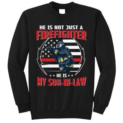 My Son In Law Is A Firefighter Proud Sweatshirt