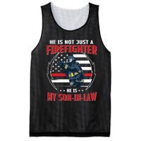 My Son In Law Is A Firefighter Proud Mesh Reversible Basketball Jersey Tank