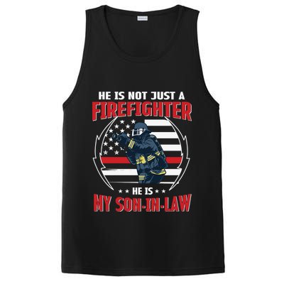 My Son In Law Is A Firefighter Proud PosiCharge Competitor Tank