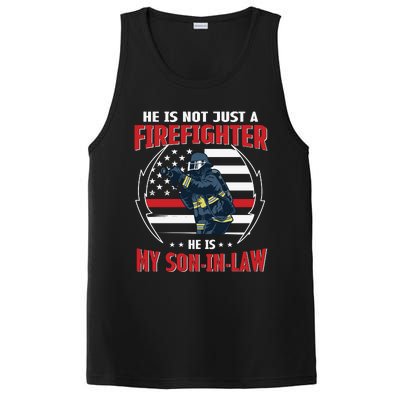 My Son In Law Is A Firefighter Proud PosiCharge Competitor Tank