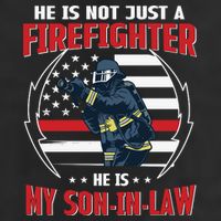 My Son In Law Is A Firefighter Proud Golf Towel