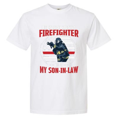 My Son In Law Is A Firefighter Proud Garment-Dyed Heavyweight T-Shirt