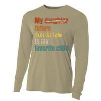 My Son In Law Is My Favorite Child Funny Replaced Daughter Cooling Performance Long Sleeve Crew