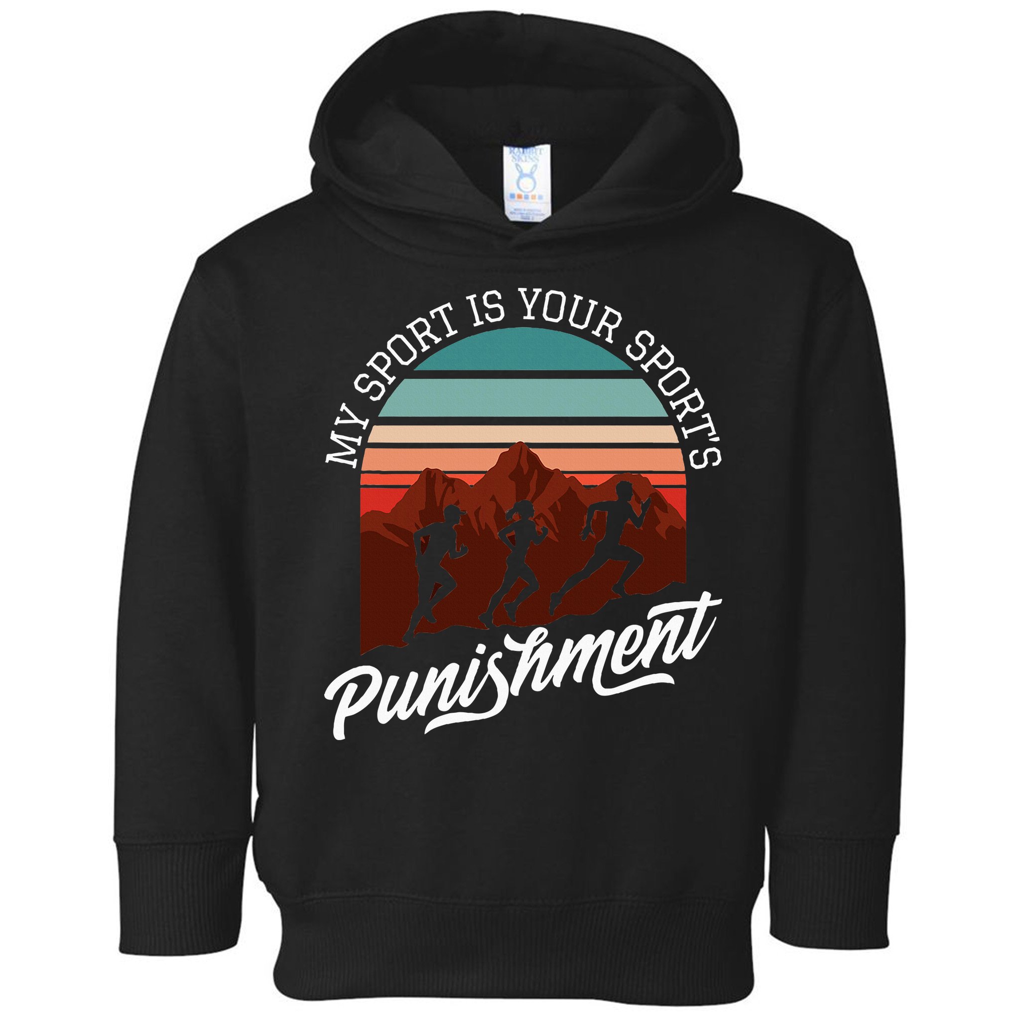 My Sport Is Your Sports Punishment Track Cross Country Toddler Hoodie