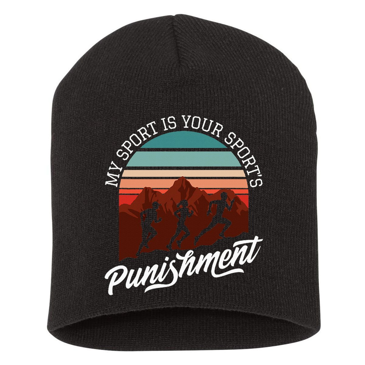 My Sport Is Your Sports Punishment Track Cross Country Short Acrylic Beanie