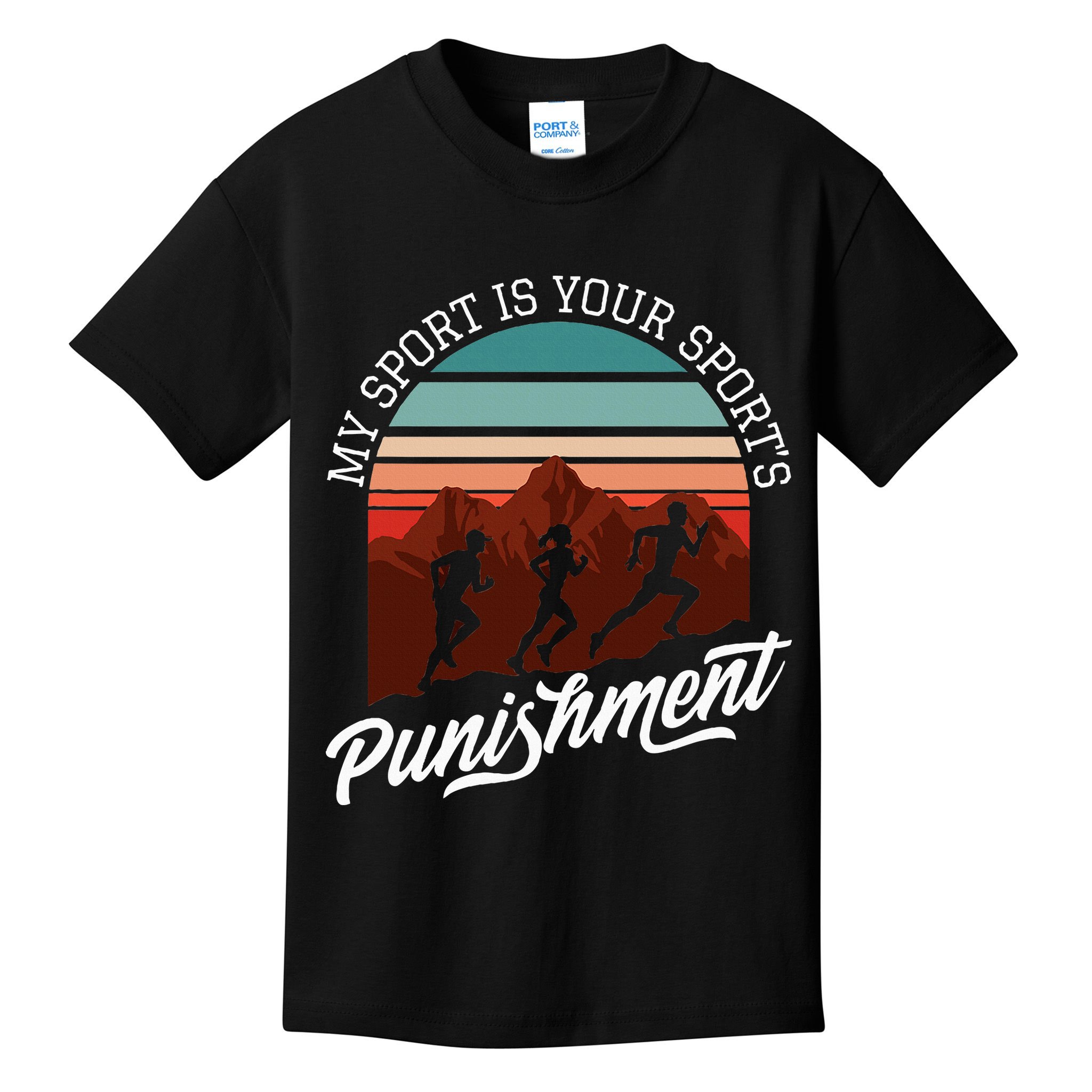 My Sport Is Your Sports Punishment Track Cross Country Kids T-Shirt