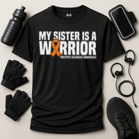 My Sister Is A Warrior Ms Multiple Sclerosis Awareness Performance Shirt
