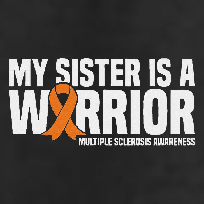 My Sister Is A Warrior Ms Multiple Sclerosis Awareness Beanie