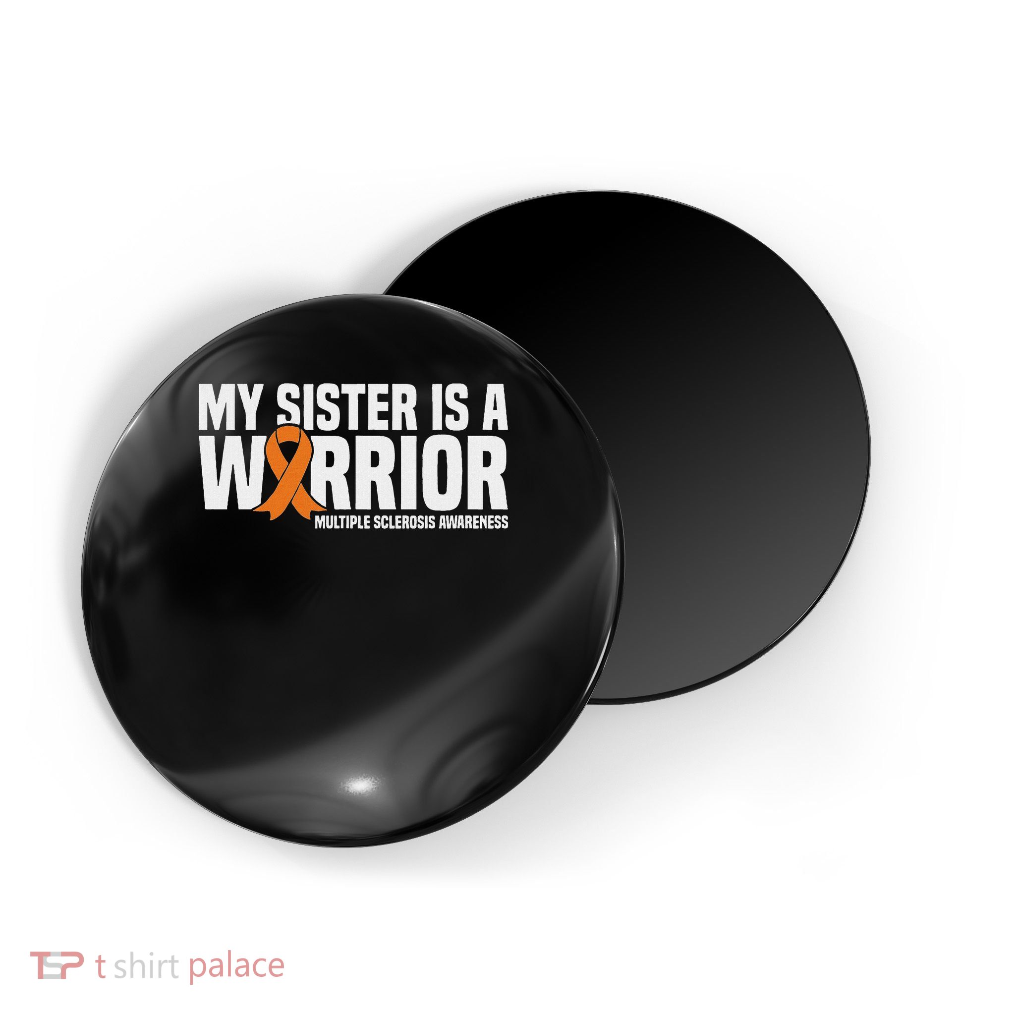 My Sister Is A Warrior Ms Multiple Sclerosis Awareness Magnet