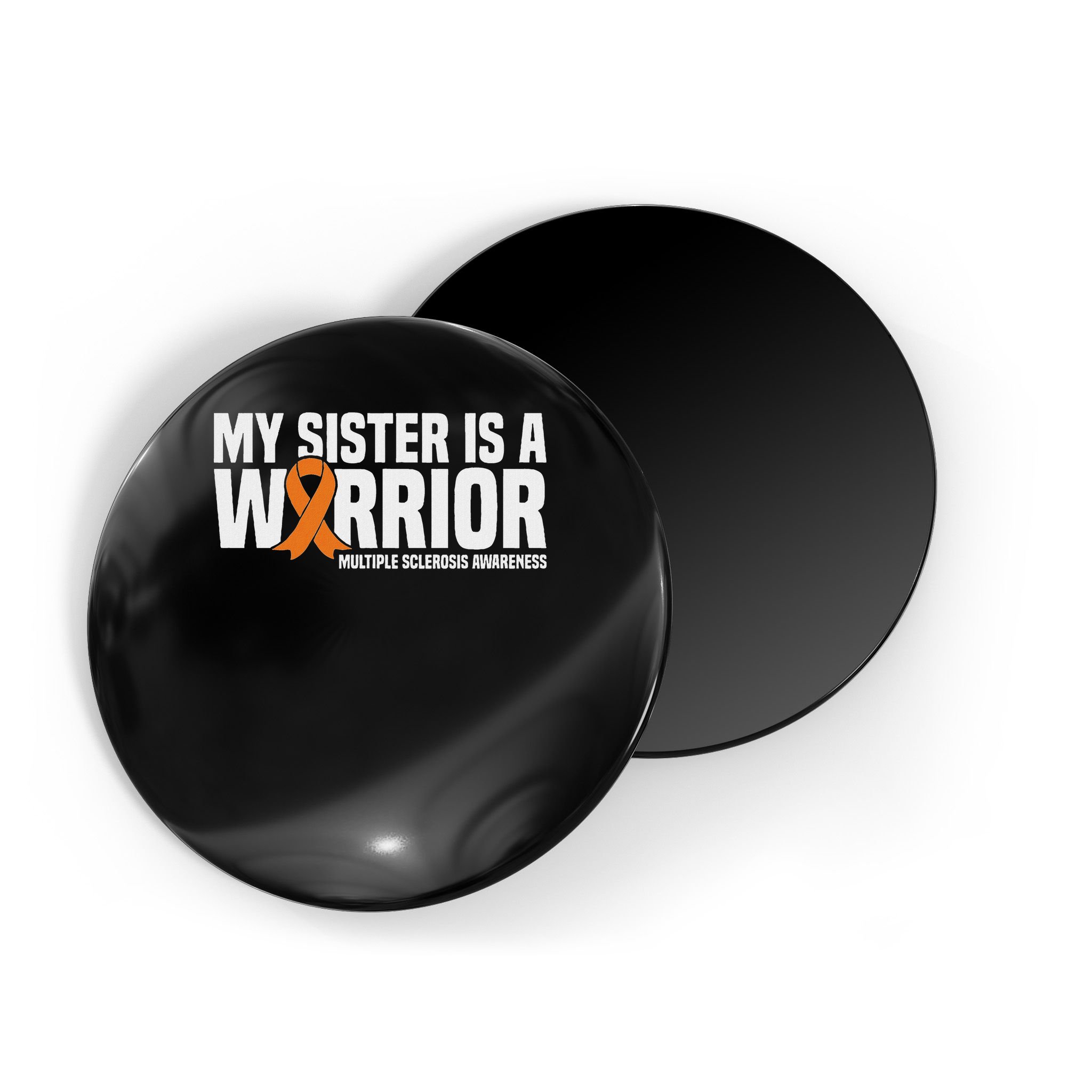 My Sister Is A Warrior Ms Multiple Sclerosis Awareness Magnet