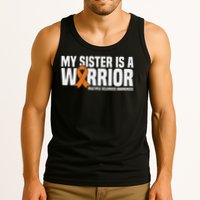 My Sister Is A Warrior Ms Multiple Sclerosis Awareness Tank Top