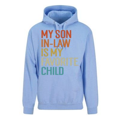 My Son In Law Is My Favorite Child Unisex Surf Hoodie