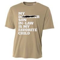 My Son In Law Is My Favorite Child Funny Replaced Daughter Cooling Performance Crew T-Shirt