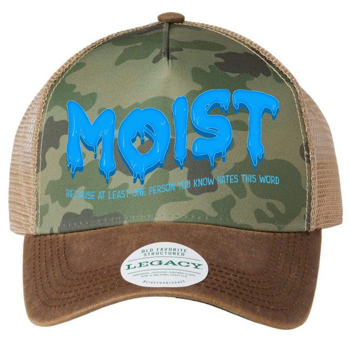 Moist Sarcastic Inappropriate Legacy Tie Dye Trucker Hat