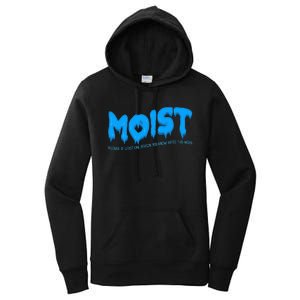 Moist Sarcastic Inappropriate Women's Pullover Hoodie