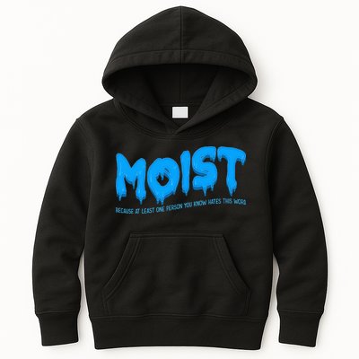 Moist Sarcastic Inappropriate Kids Hoodie
