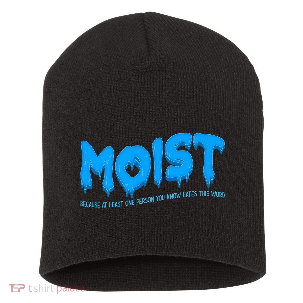Moist Sarcastic Inappropriate Short Acrylic Beanie