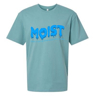 Moist Sarcastic Inappropriate Sueded Cloud Jersey T-Shirt