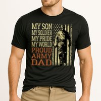 My Son Is A Soldier Hero Proud Army Dad Us Military Father Funny Gift Cooling Performance Crew T-Shirt