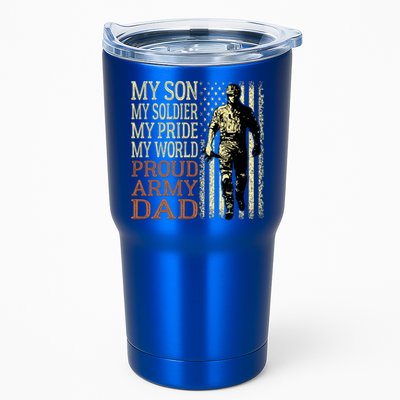 My Son Is A Soldier Hero Proud Army Dad Us Military Father Funny Gift Tumbler