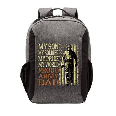 My Son Is A Soldier Hero Proud Army Dad Us Military Father Funny Gift Vector Backpack