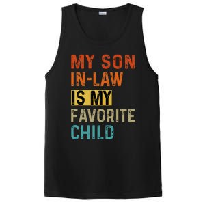 My Son In Law Favorite Child Humor Funny Family Retro PosiCharge Competitor Tank