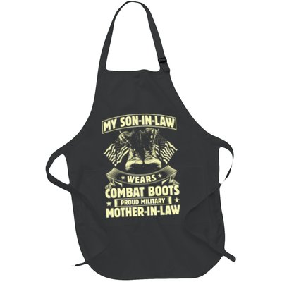 My Son In Law Wears Combat Boots Proud Military Mother In Law Apron