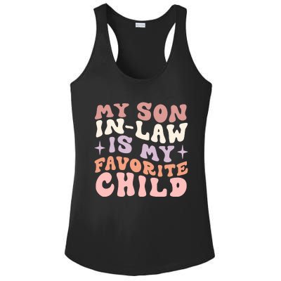 My Son In Law Is My Favorite Child Ladies PosiCharge Competitor Racerback Tank