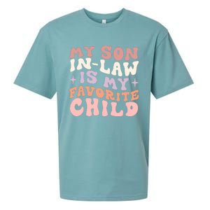 My Son In Law Is My Favorite Child Sueded Cloud Jersey T-Shirt