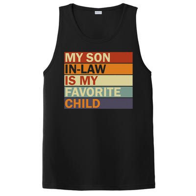 My SonInLaw Is My Favorite Child Family Humor Dad Mom PosiCharge Competitor Tank