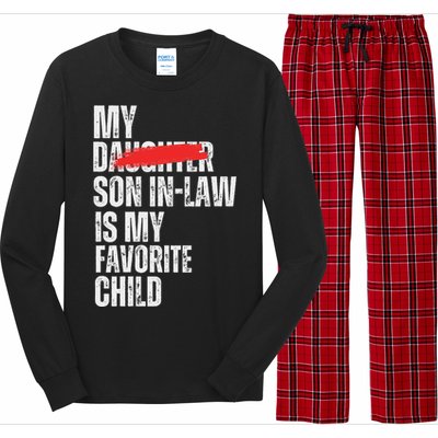 My Son In Law Is My Favorite Child Long Sleeve Pajama Set