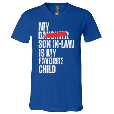 My Son In Law Is My Favorite Child V-Neck T-Shirt