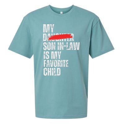 My Son In Law Is My Favorite Child Sueded Cloud Jersey T-Shirt