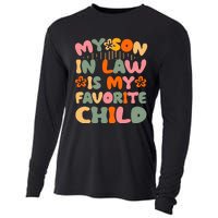 My Son In Law Is My Favorite Child Funny Cooling Performance Long Sleeve Crew