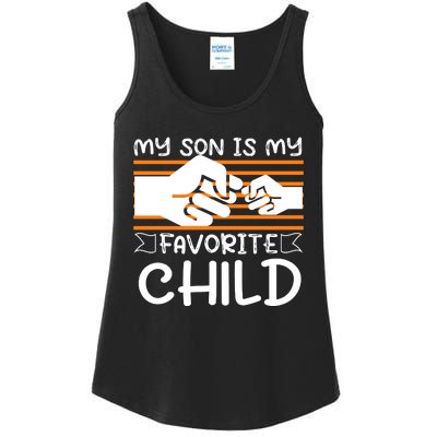 My Son Is My Favorite Child Funny Ladies Essential Tank