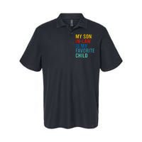 My Son In Law Is My Favorite Child Retro Softstyle Adult Sport Polo