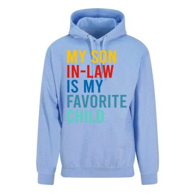 My Son In Law Is My Favorite Child Retro Unisex Surf Hoodie