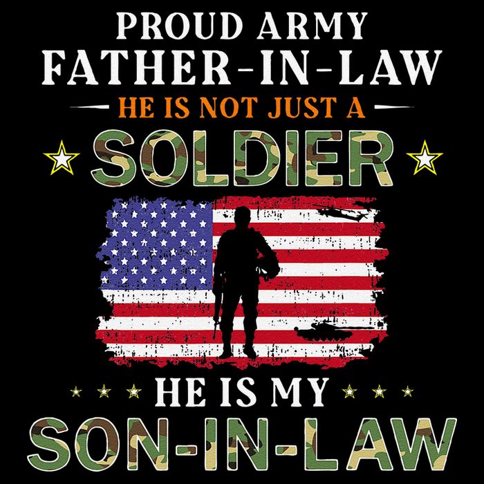 My SonInLaw Is A Soldier HeroProud Army FatherInLaw Zip Tote Bag