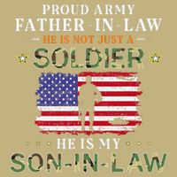 My SonInLaw Is A Soldier HeroProud Army FatherInLaw Cooling Performance Crew T-Shirt