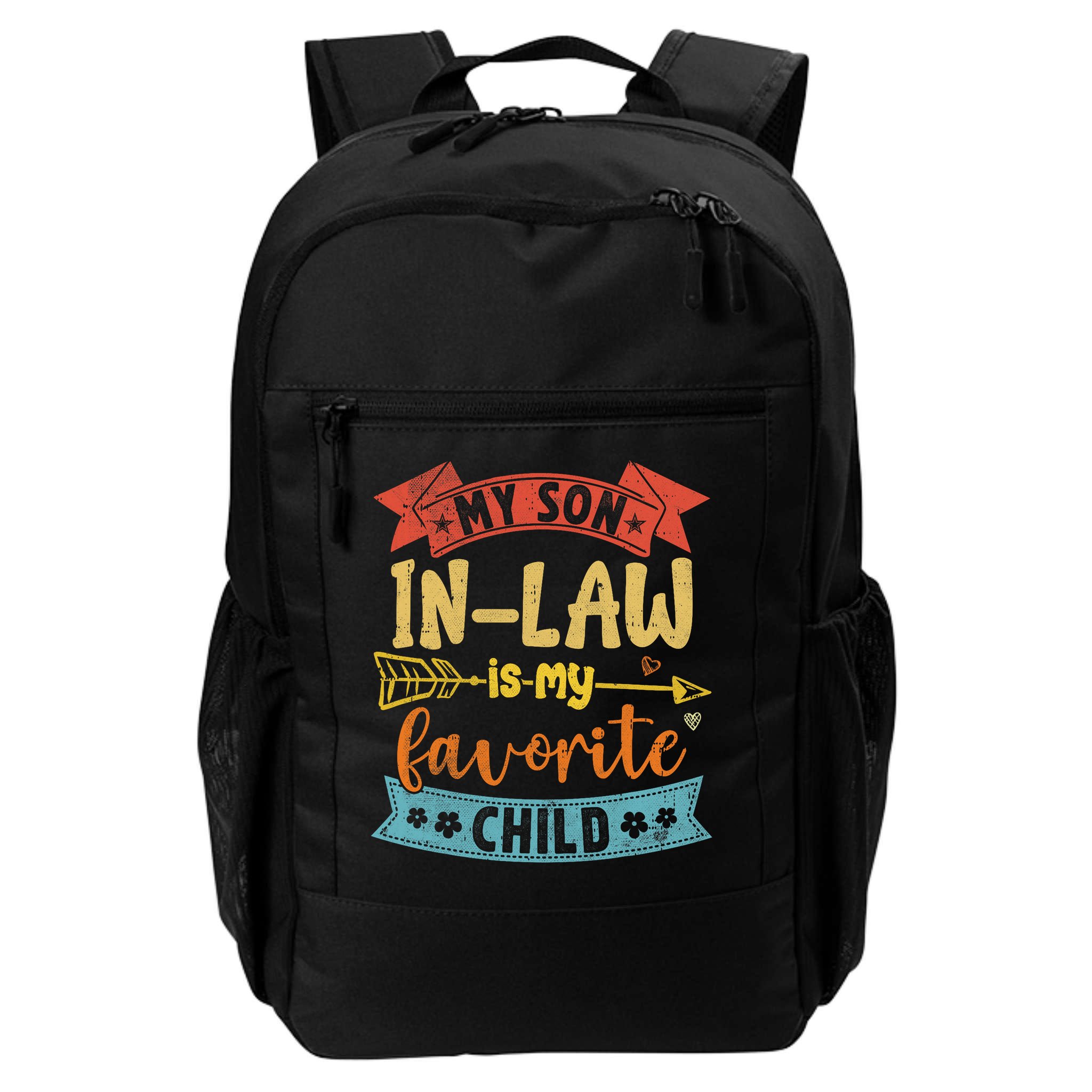 My Son In Law Is My Favorite Child Funny Retro Vintage  Backpack