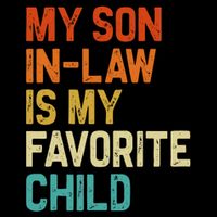My Son In Law Is My Favorite Child Family Humor Retro Funny Zip Tote Bag