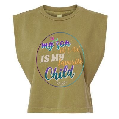 My Son In Law Is My Favorite Child Garment-Dyed Women's Muscle Tee