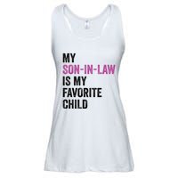 My Son In Law Is My Favorite Child Funny Mom Mother In Law Ladies Essential Flowy Tank