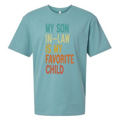 My Son In Law Is My Favorite Child Sueded Cloud Jersey T-Shirt