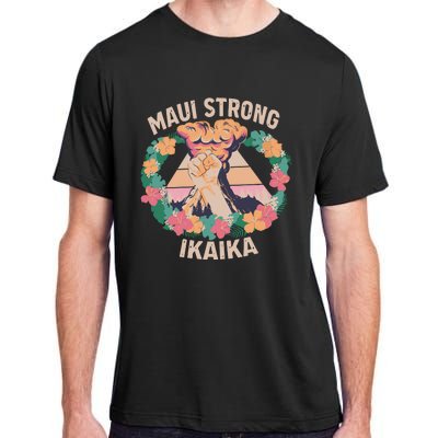 Maui Strong Ikaika Support Maui Fire Victim Adult ChromaSoft Performance T-Shirt