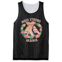 Maui Strong Ikaika Support Maui Fire Victim Mesh Reversible Basketball Jersey Tank