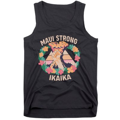 Maui Strong Ikaika Support Maui Fire Victim Tank Top