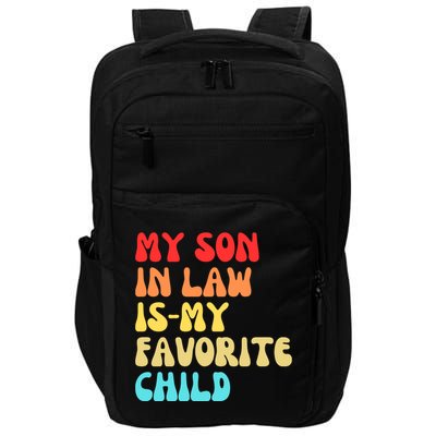 My SonInLaw Is My Favorite Child Vintage Teeees Impact Tech Backpack